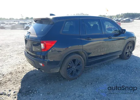 2019 Honda Passport Sport from USA, damaged, VIN 5FNYF7H21KB012081